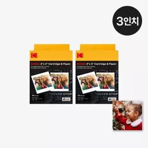 당일발송 코닥 카메라 포토프린터 미니샷3 미니3 레트로 ERA 이라 3인치 카트리지 인화지 60매