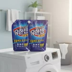유한젠 표백제 세탁세제 액상형 / 리필 1.1L x 10개