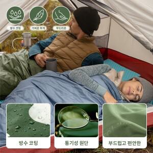 Naturehike LW180 침낭 초경량 캠핑 슬리핑백 여름 네이처하이크 코튼 봄 야외 하이킹 3계절 엔벨로프 가방