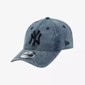 뉴에라 MLB 뉴욕 양키스 데님 시리즈 언스트럭쳐 볼캡 블루 14561856