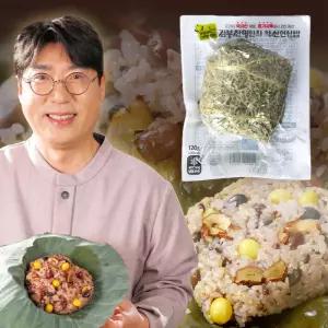 TV홈쇼핑 김봉찬 명인 약선 연잎밥 10개 오곡영양밥 국내산 무농약 찹쌀밥