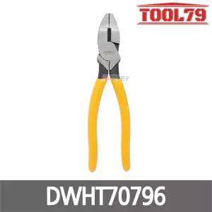 디월트 DWHT70796 그립아머 펜치 183mm(7) 압착 절단 PVC손잡이 뺀찌 집게 한손집게 플라이어