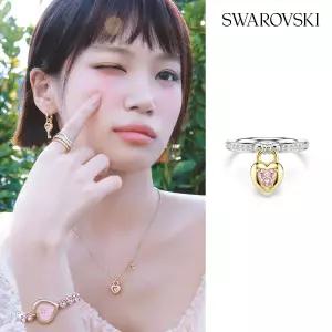 [롯데백화점]스와로브스키 [본사정품] Idyllia 하트 핑크 반지55 5737270