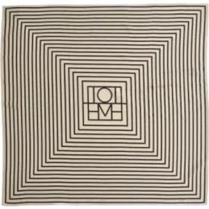 토템(TOTEME) 토템 211852800 950 시그니쳐 모노그램 실크 스카프 모노그램 프린트