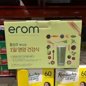 이롬 황성주 박사의 1일 영양건강식 30g x 21개 생식 선식 고단백 고식이섬유 야채 주스 음료 코스트코