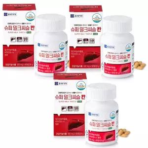 공식 피로회복 도움 종근당 밀크씨슬칸 6개월분 슈퍼밀크씨슬칸 간건강 도움 간건강식품 비타민B 간에 좋은 간영양제 간영양재 건강기능식품