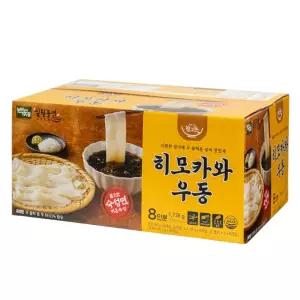 백제 히모카와 우동 217g x 8 / 최소구매 2 코스트코