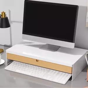 [롯데백화점]비카 비카 루그나 모니터받침대+서랍장 47x26cm 모니터스탠드 커피캡슐보관함