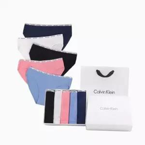 [Calvin Klein]UNDERWEAR 캘빈클라인 언더웨어 여성 팬티 5장 선물세트 속옷 삼각 비키니 QP1094M P0025...