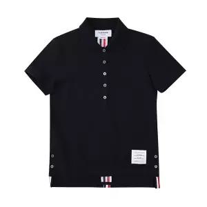 FJP014A 00050 415 센터백 스트라이프 폴로 여성 반팔티