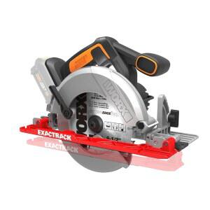 WORX 20V 무선 원형 톱, 6-1/2인치, 0-50도 베벨 기능, 도구 전용 WX530L.9