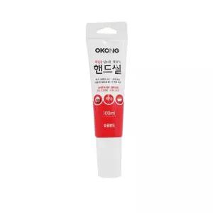 오공 핸드씰 욕실용 실리콘 실란트 백색 100ml/곰팡이/방지/강력/싱크대/화장실/실외/방수/픽스/옥상/건축
