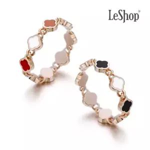 [르샵주얼리] 14K 모노 클로버 반지(GoldPlated)_LJ6015BRR