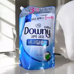 다우니 세탁세제 냄새딥클린 프레시클린 리필 1.4L