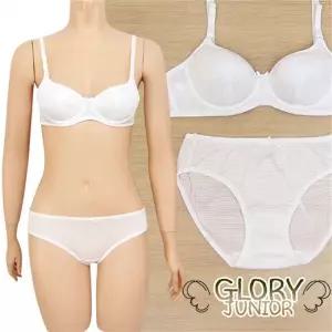 [보리보리/고아라]75A85B/주니어 A/B컵 자카드 면브라팬티2종(GLB1732_1525