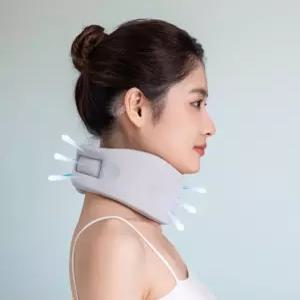 목깁스 비행기 견인기 목 보호대 가정용 거북목 치료기 초경량