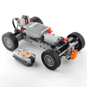 모형용 마감재4륜구동 무선 조종 MOC 파워 빌딩 블록 키트 DIY 장난감 부품 어린이용 모터 박스