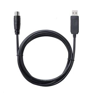 USB RS232 다운로드 XGB 케이블 LS XBM 6핀 SILICON XBC DIN 제어 미니 직렬 통신 PC CP2102 PLC