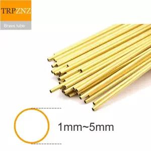 강관파이프 H65 모세관 황동 튜브 08mm 1mm 12mm 2mm H59 하드 관 파이프 벽 02 025mm
