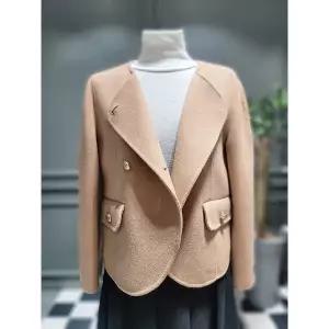 시슬리 라운드넥 더블 숏코트 SACTC2361 710953
