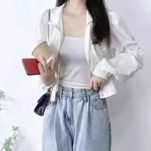더벨러리 여성 퍼프 바람막이 자켓 BKJ4335