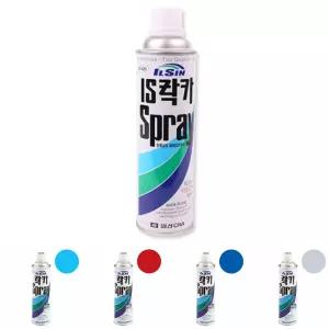(420ml 무광 흑색) 일신 락카/스프레이/페인트/소부도장용/스프레이통/보수용/목재/라카/녹페인트/금속
