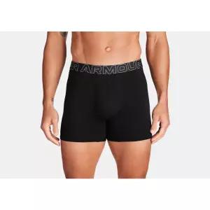 언더아머 UNDERARMOUR 1387425 001 블랙 남성 UA 퍼포먼스 코튼 6 Boxerjock 3장 면 드로즈 팬티