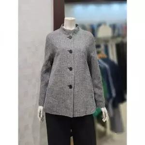 벨라디터치 V1F2JK29 잔체크 린넨 자켓 P003785963 735539