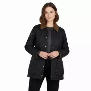 바버 MUST IT_FW25 여성 리데스데일 퀄팅 자켓LQU1852 BK91