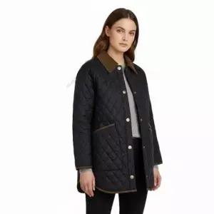 바버 MUST IT_FW25 여성 리데스데일 퀄팅 자켓LQU1853 BK91