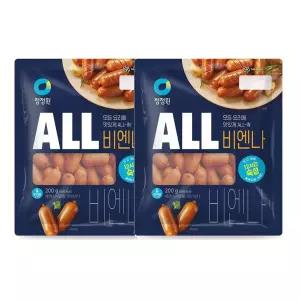 청정원 ALL 비엔나(200gx2개) 추억의맛 도시락반찬 쏘야 간편조리 k푸드