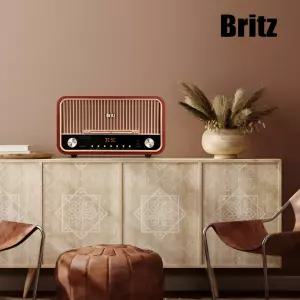 브리츠 BZ-T7800 PLUS 레트로 엔틱 블루투스 CD플레이어