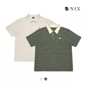 [NIX]유니 와펜 테리 카라 반팔 티셔츠FNRMCTC752P 3257531