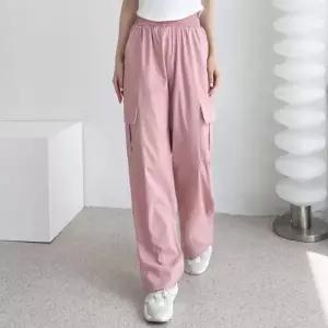 여성 여름 데일리 캐주얼 와이드 쿨링 카고팬츠 바지