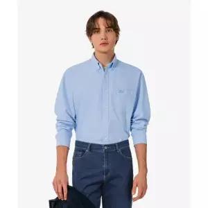 라코스테 LACOSTE 남성 코튼 옥스포드 릴랙스핏 셔츠 CH165E-56G HBP CH165E-56GHBP