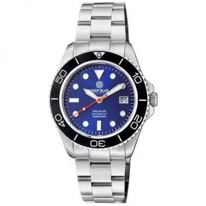 딥 블루 프로다이버 200 오토매틱 블루 다이얼 남성용 42mm 시계 935741