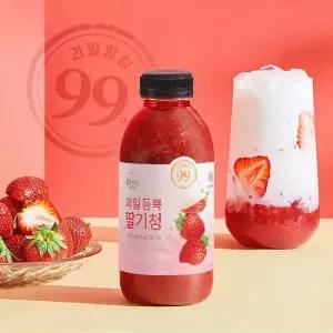 복음자리 과일듬뿍 딸기청 580g 냉장)
