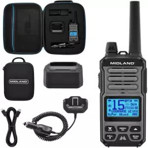 미들랜드 GXT67 5와트 GMRS 양방향 라디오 - 오버랜딩 지프 오프로드용 장거리 무전기 토키 IP67 방수