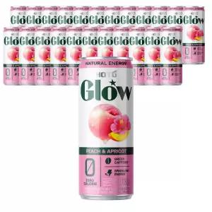 핫식스 글로우 피치&살구 355ml X 24캔 에너지드링크