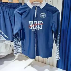 [보리보리/에스핏 주니어]에스핏 NC해운대점 PSG 반집업 래쉬가드 4부 세트 WH_SJZ304MKWH70