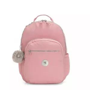 Kipling Seoul Go 엑스트라 라지 백팩, 트루 블랙, 여성용 서울 17인치 노트북 내구성이 뛰어나고 넉넉한