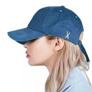 VARZAR 공식 스토어 OG 핏 오버핏 워싱 볼 캡 / 3가지 색상 유니 스몰 페이스 이펙트 자외선 차단 모자