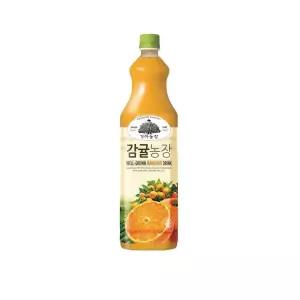 웅진 가야농장 감귤 1.5L 9펫주스 과즙음료 혼합 착즙 과일 쥬스 오렌지
