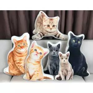 맞춤 베개 강아지 고양이 사진 인형 쿠션 제작 포토 DIY 커버 인쇄