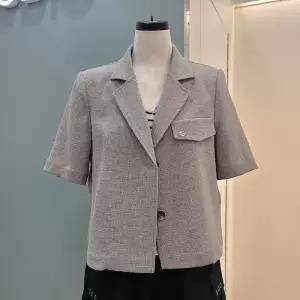 [수스]라이크 반팔 자켓 S262BJK504/다크베이지,네이비_YS