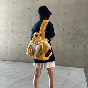 강아지띠 고양이띠 뒷가방 슬링백 2colors