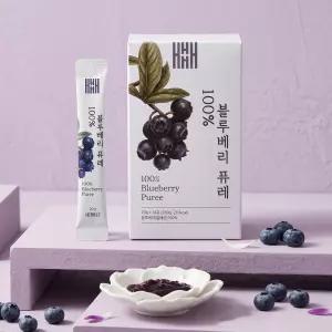 헤밀레 통째로 블루베리 퓨레 100% 스틱(안데스산맥 채취) 14포