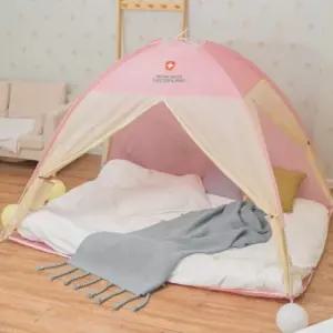 원터치난방텐트 방한 침대 실내겨울텐트 가정용