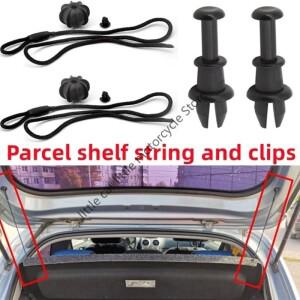 폭스바겐 골프 MK5 MK6 래빗 R R32 R20 GTI 해치백 차량용 트렁크 선반 스트링 코드 토너 커버 피벗 스트랩