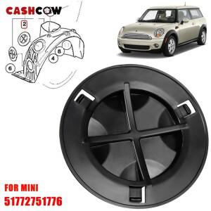 앞좌측 우측 펜더 라이너 내부 스플래시 가드 머드 커버 BMW 미니 쿠퍼 R55 R56 R58 2007-2015 용 라이닝